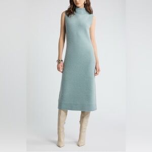 Nordstrom Wool & Cashmere Sleeveless‎ Sweater Dress